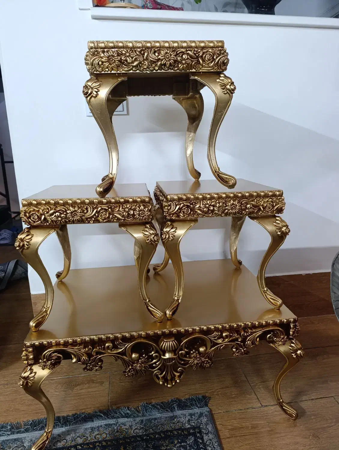 گلمیز 3تا با میز وسط|مبلمان خانگی و میز عسلی|شیراز, محراب|دیوار