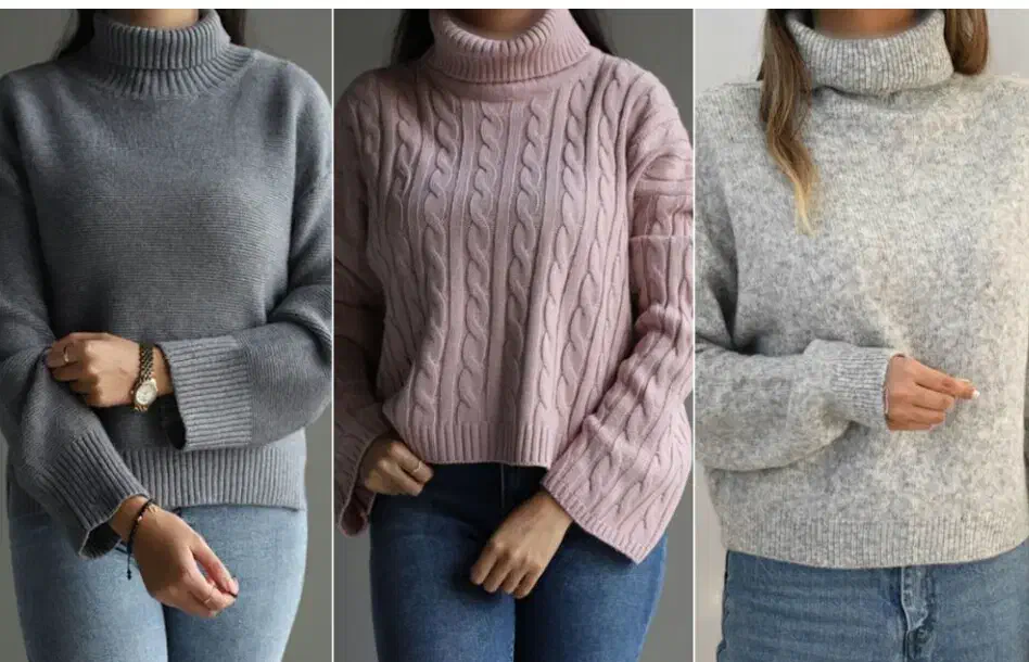 بافت یقه اسکی زنانه ترک عمده|لباس|تهران, بازار|دیوار