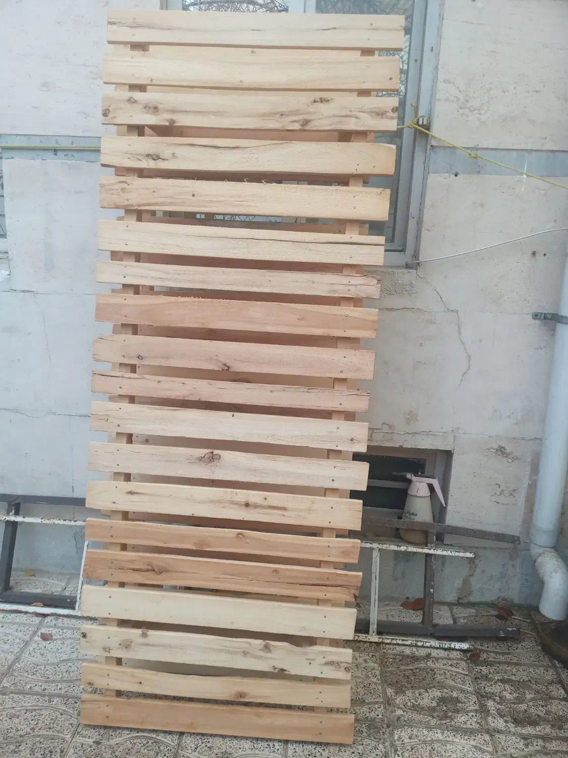 تخت خواب چوبی دونفره بدون دوشک برای فروش|تخت و سرویس خواب|زنجان, |دیوار