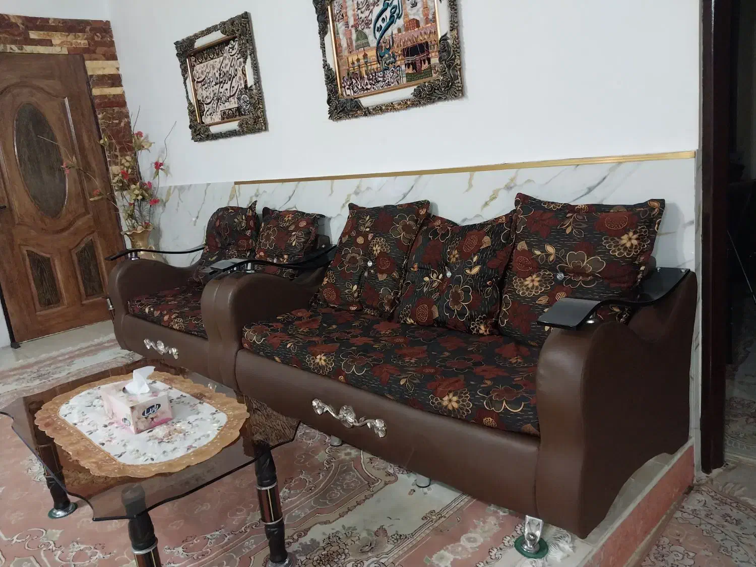 مبل راحتی|مبلمان خانگی و میز عسلی|بوئین زهرا, |دیوار