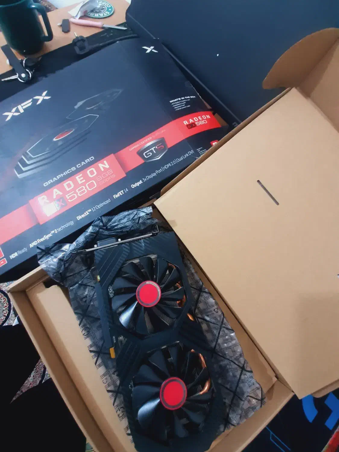 rx 580 درحد نو|قطعات و لوازم جانبی رایانه|ورامین, خورین|دیوار