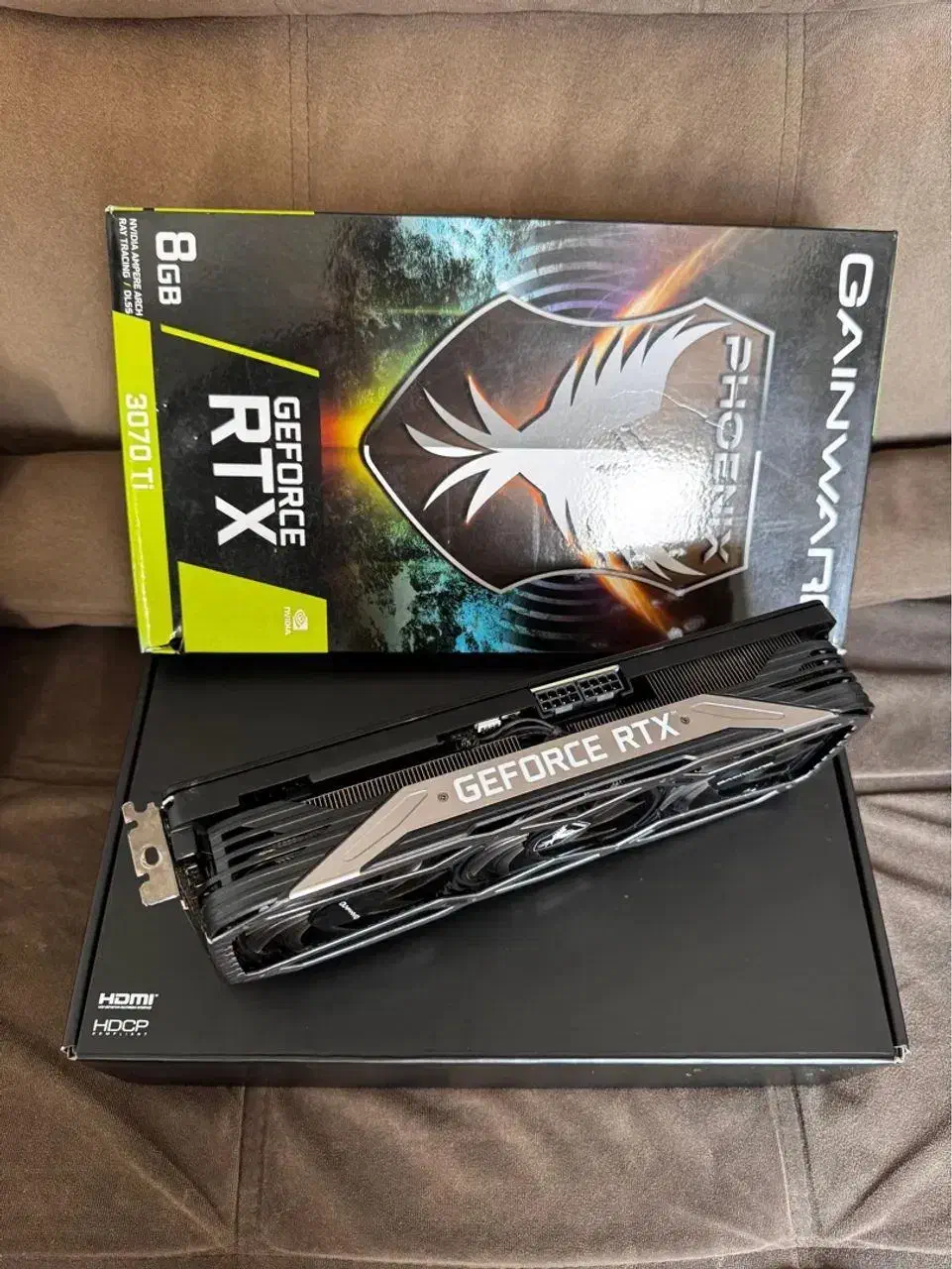 گرافیک 8 گیگ RTX 3070TI در حد نو PHOENIX گینوارد|قطعات و لوازم جانبی رایانه|قم, ارم|دیوار