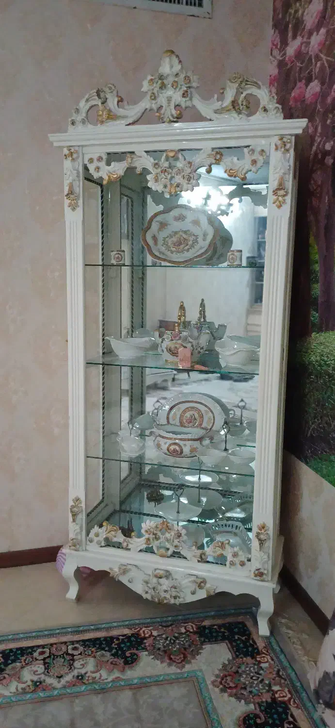 گنجه تمیز|بوفه، ویترین، کنسول|گلبهار, نوبهار|دیوار