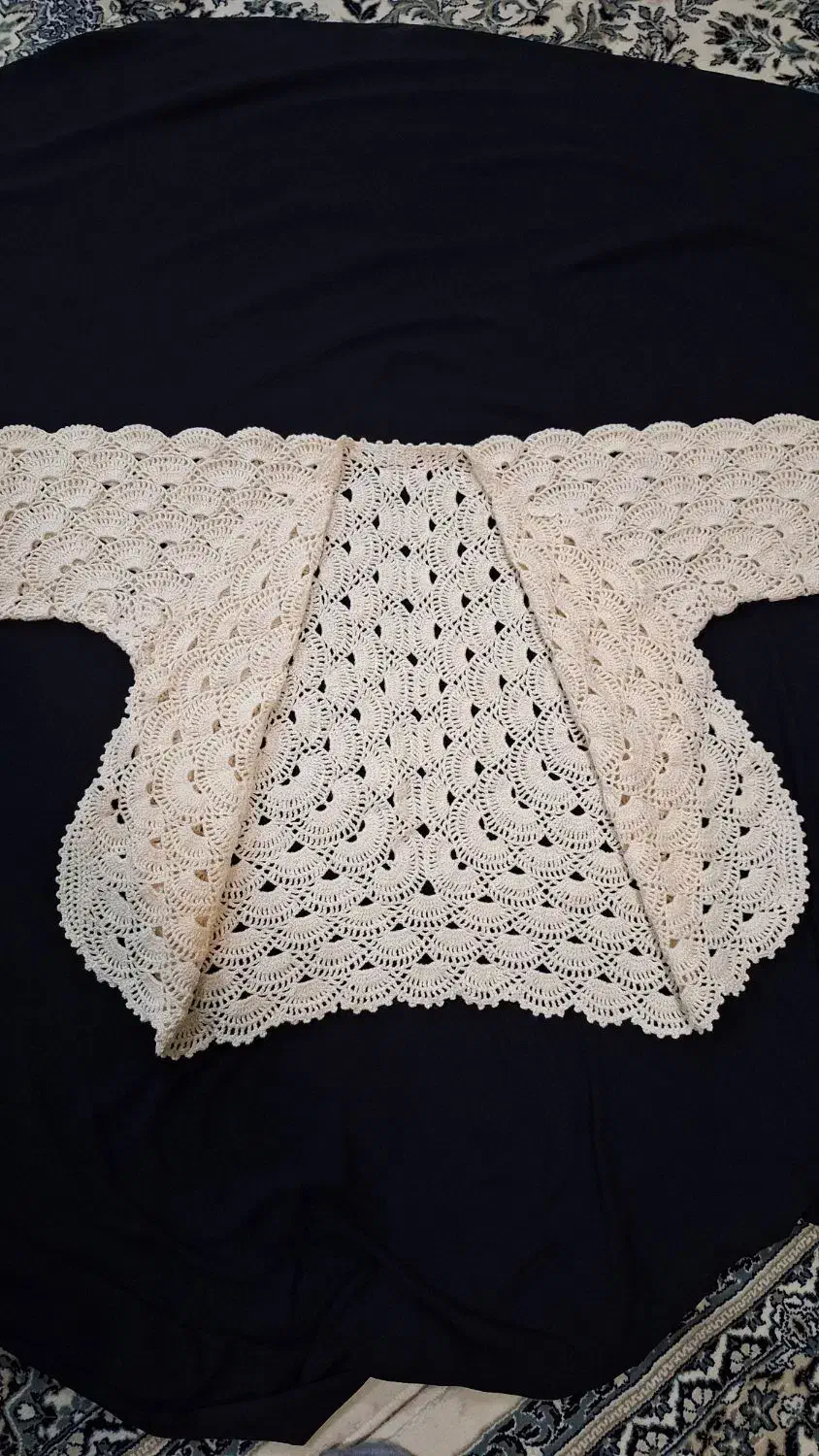 ژاکت بافتنی دست بافت|لباس|یزد, |دیوار