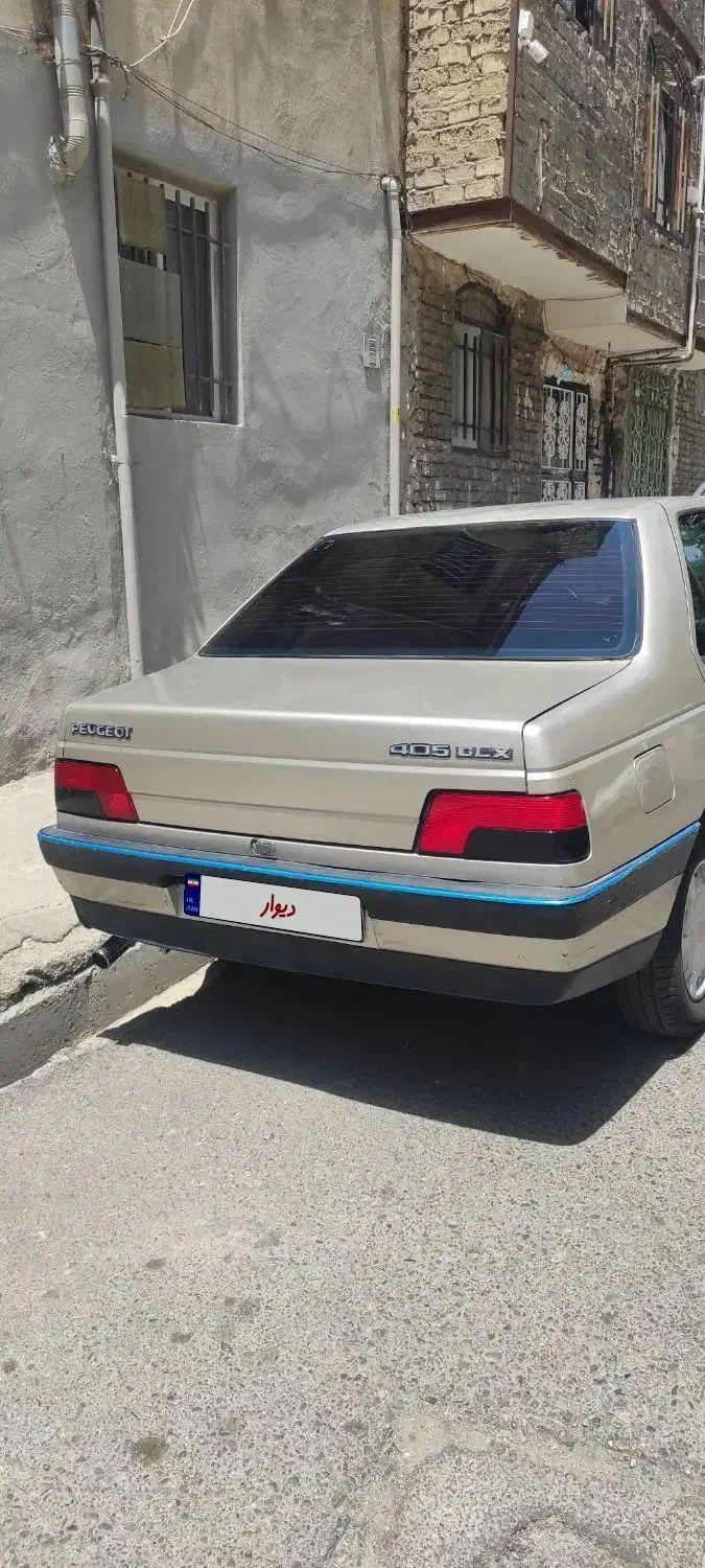 405 معاوضه با۲۰۶tu5 هم قیمت|خودرو سواری و وانت|تهران, خاک سفید|دیوار