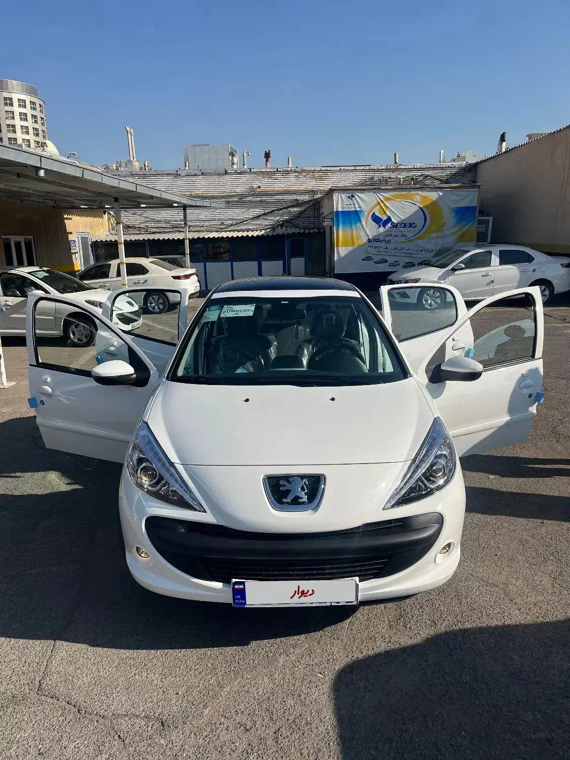 پژو ۲۰۷ اتومات سقف پانا|خودرو سواری و وانت|تبریز, |دیوار