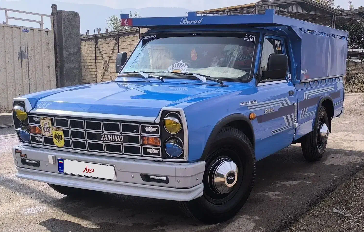 وانت نیسان زامیاد مدل 1403دوگانه کارخانه آبشنال|خودرو سواری و وانت|خرمآباد, |دیوار