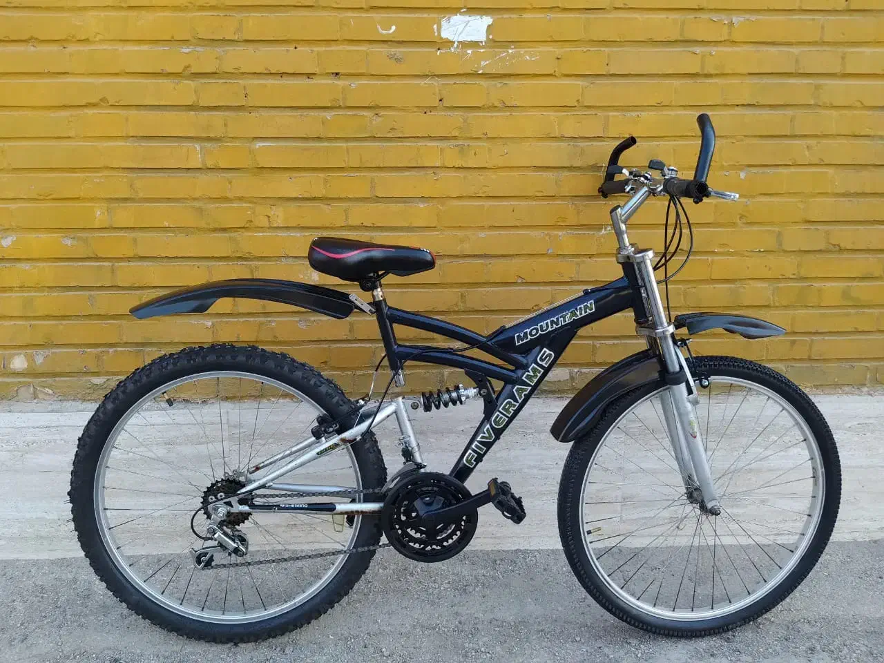 دوچرخه26دنده‌ای کمکدارفنری رینگ آلمینیومی در حد نو|دوچرخه، اسکیت، اسکوتر|آبادان, |دیوار