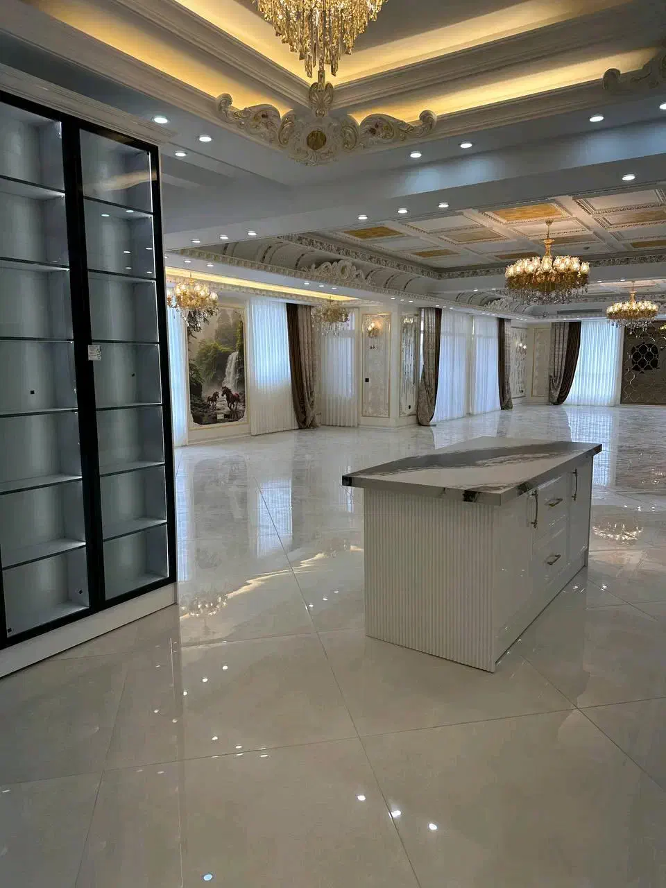 حسنی/۴۹۰متر ۴خواب مستر/استخر و جیم/کاخ شمس/|فروش آپارتمان|اندیشه, اندیشه فاز ۳|دیوار