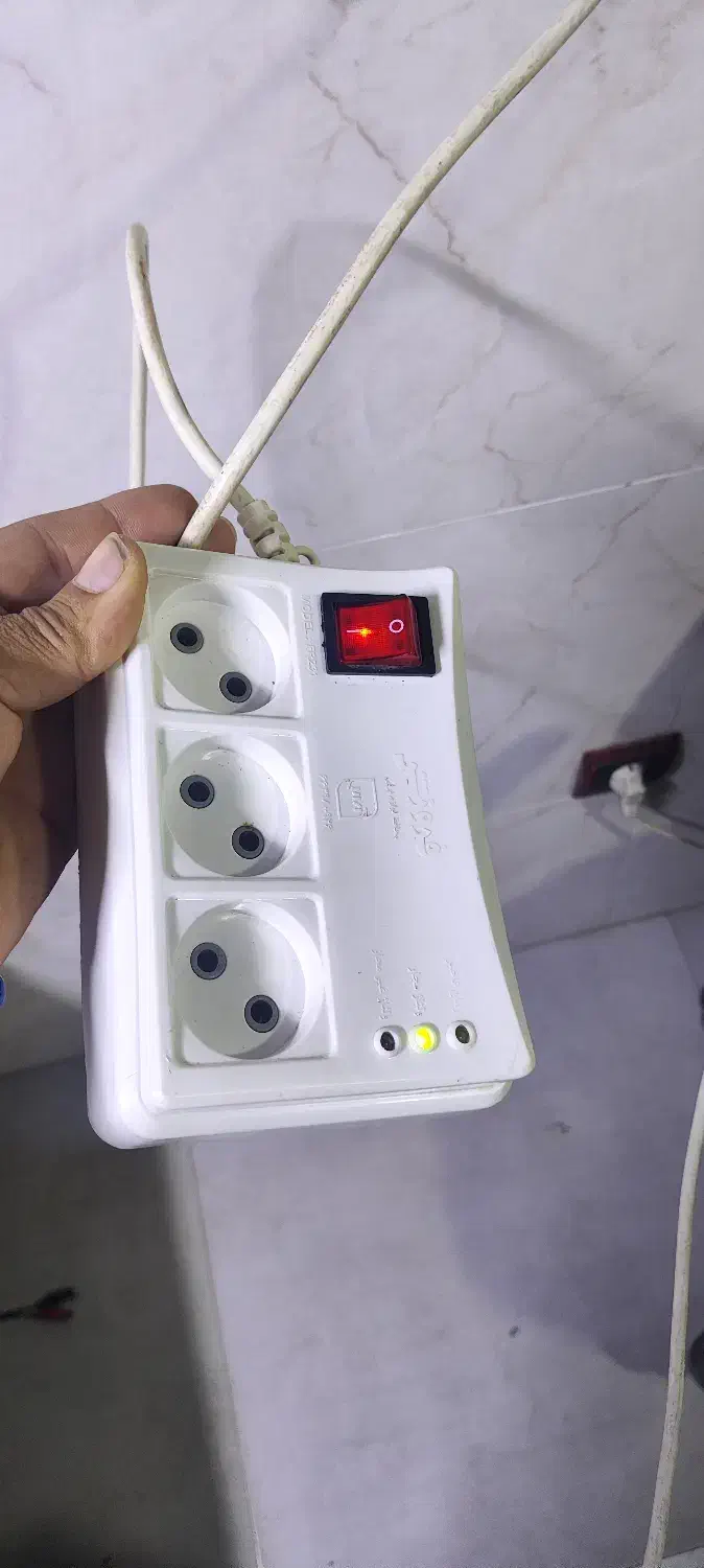 محافظ برق  3 خانه فروزش مدل fr231|قطعات و لوازم جانبی رایانه|سنگدوین, |دیوار