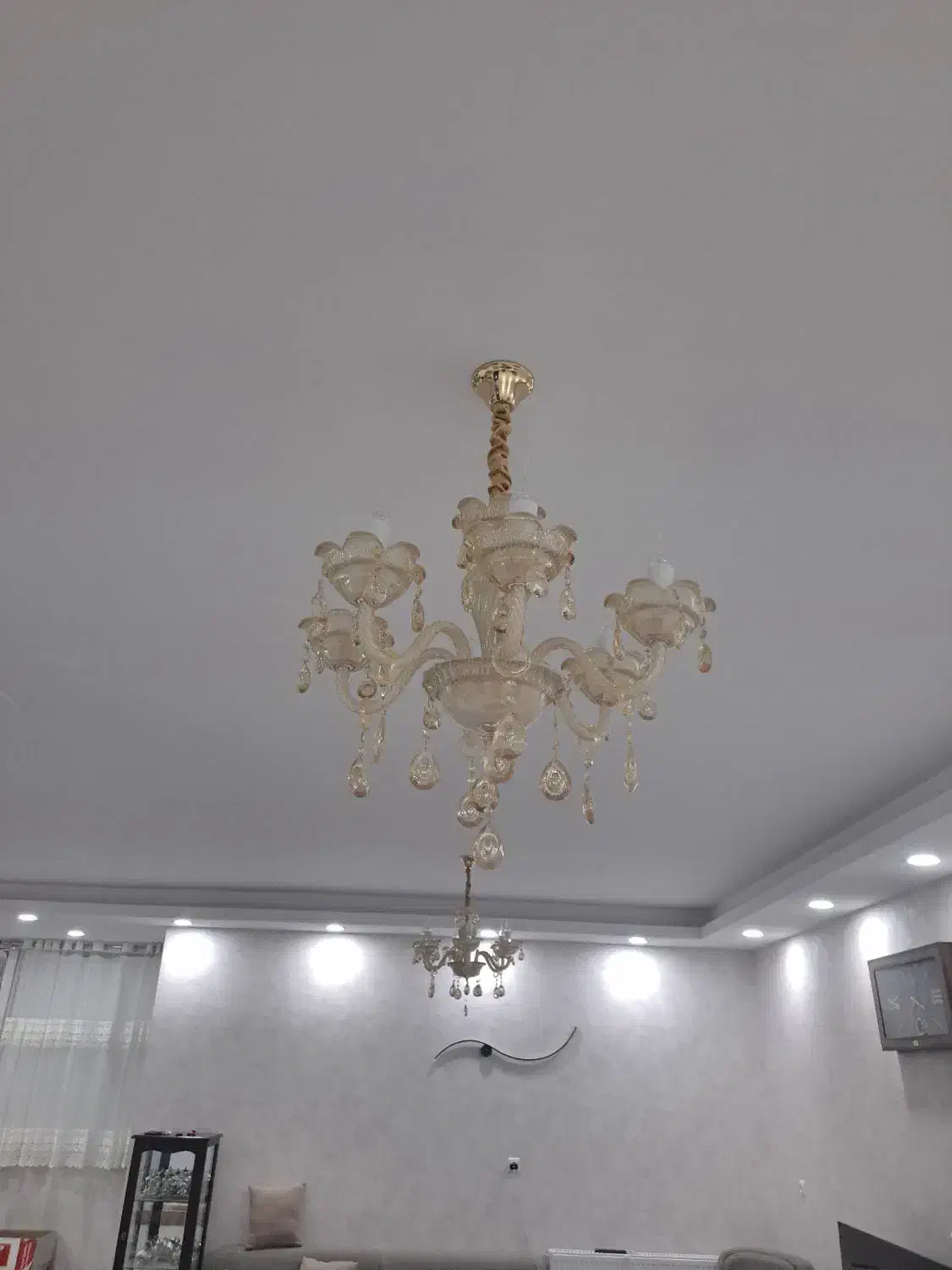 لوستر شیک|لوستر و چراغ آویز|رفسنجان, |دیوار