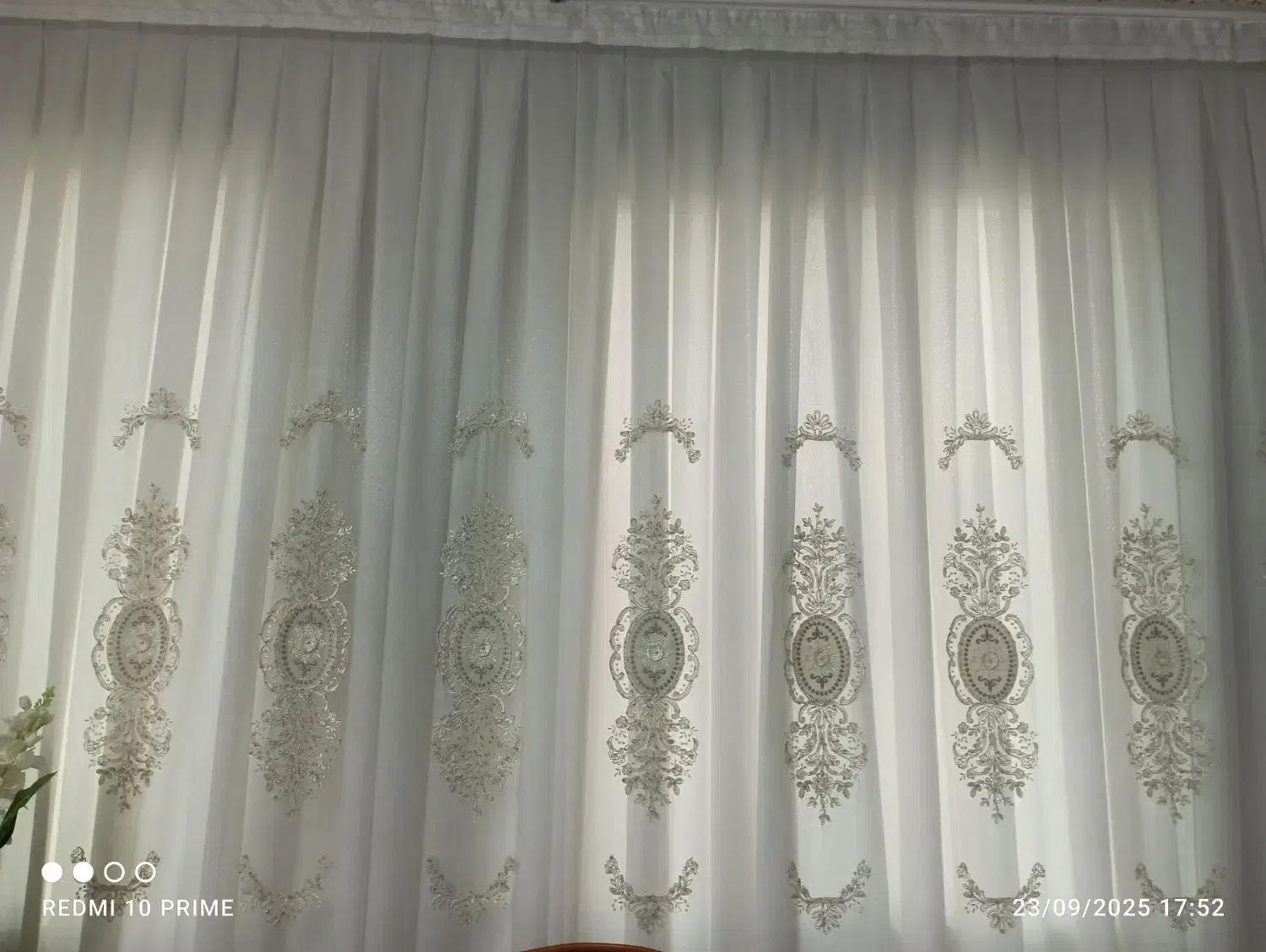 پرده|پرده، رانر، رومیزی|ورامین, شهرک ولیعصر|دیوار