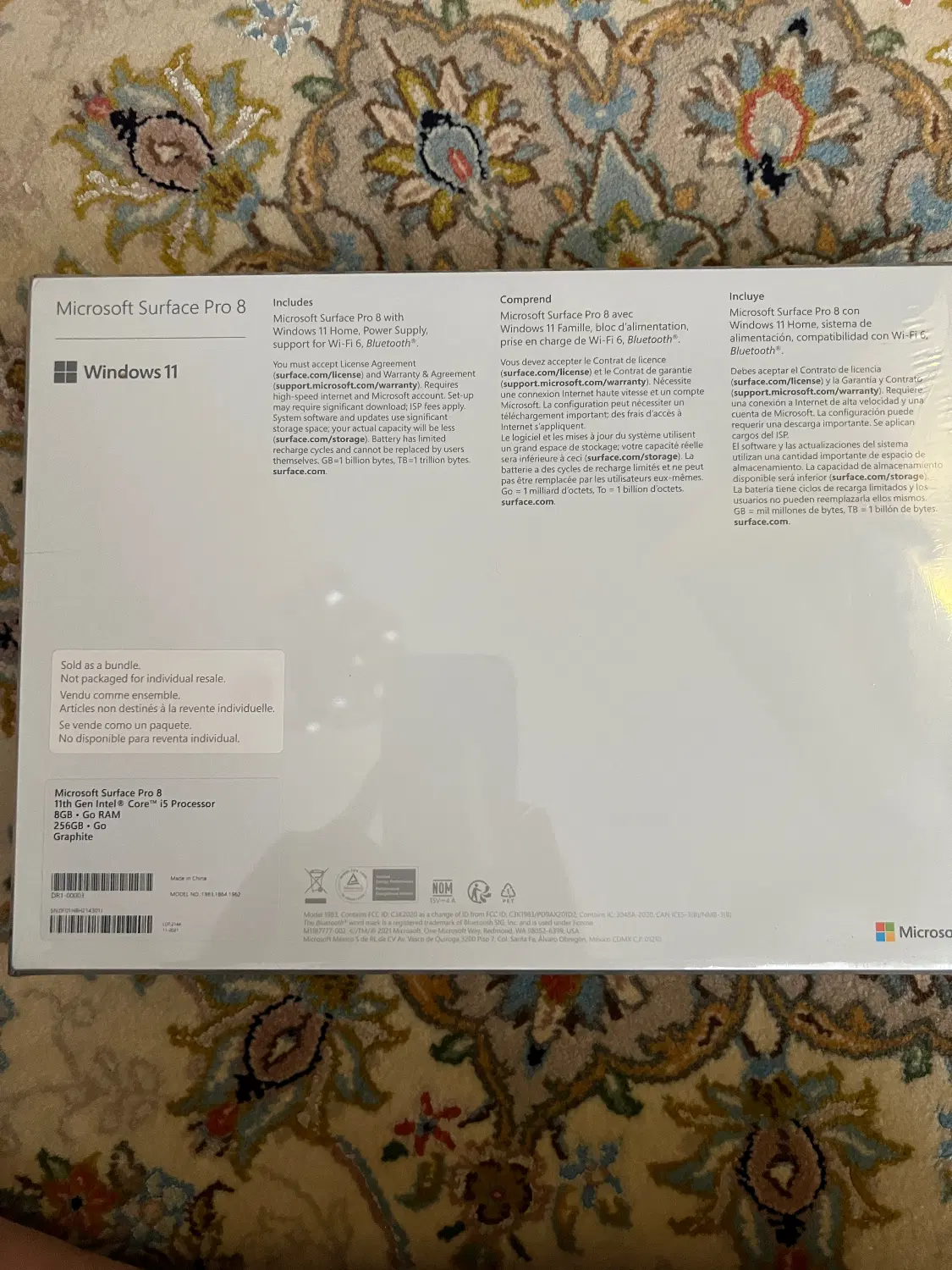 Microsoft Surface Pro8 + Keyboard|رایانه همراه|تهران, دروس|دیوار