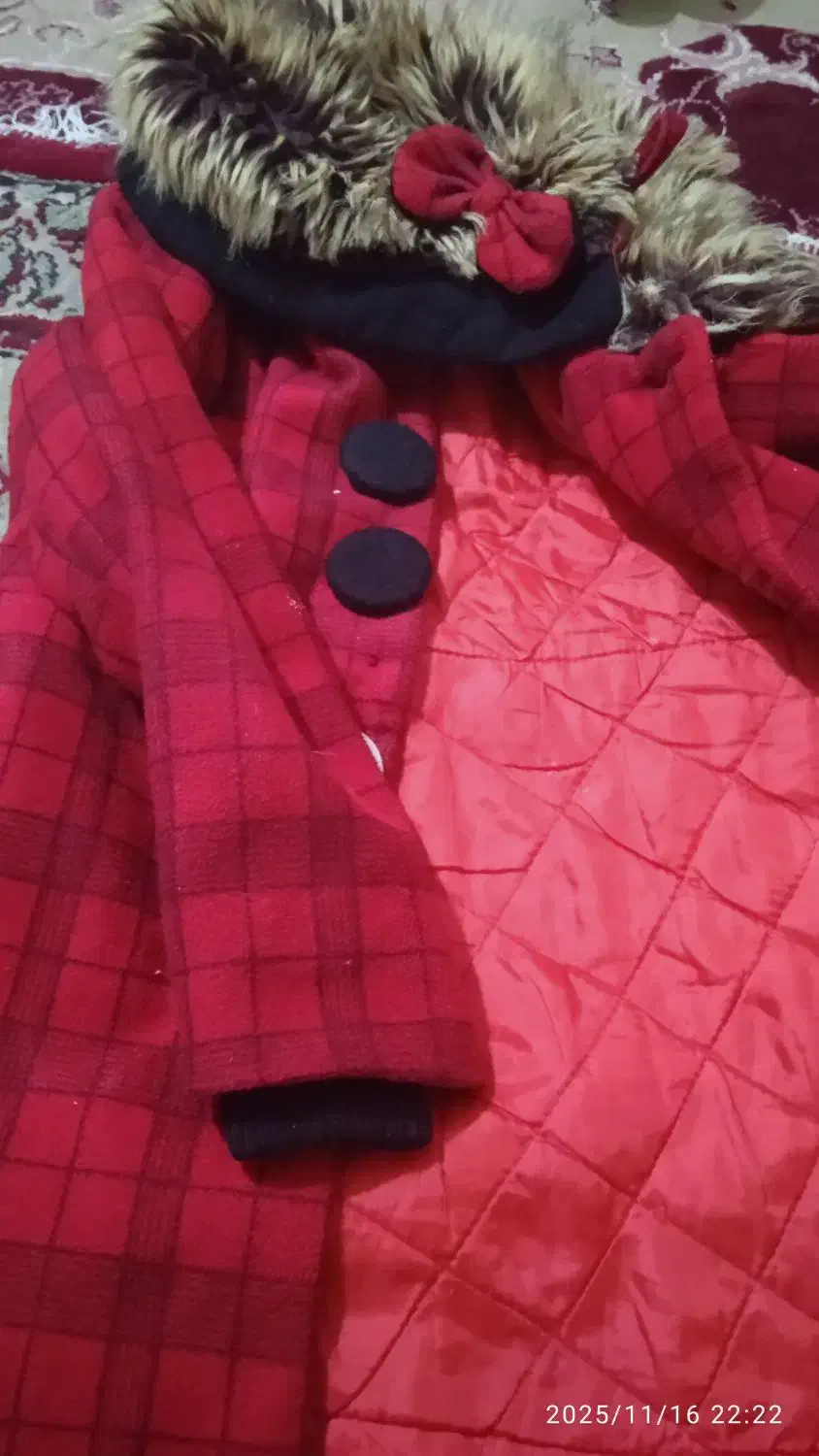 پالتو مناسب تاسن ده ذیازده ساله جنس  دورو خوب|لباس|ایذه, |دیوار