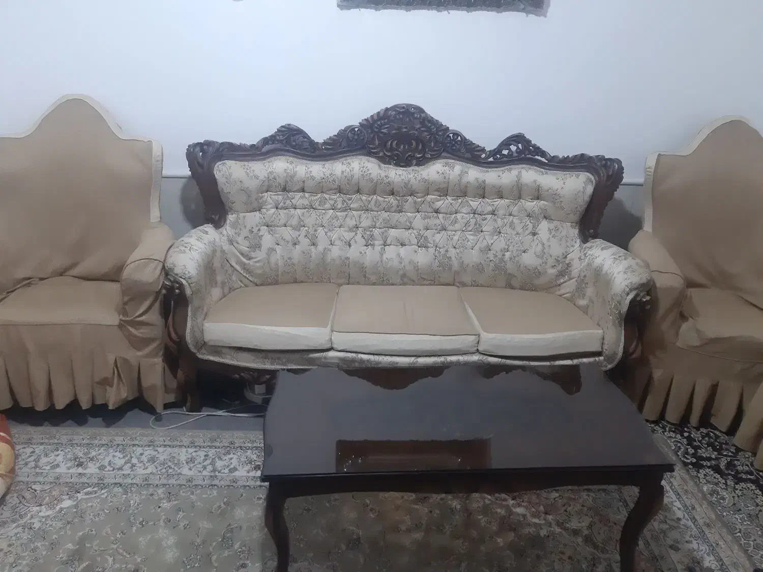 مبل ۹نفره|مبلمان خانگی و میز عسلی|قم, نیروگاه|دیوار