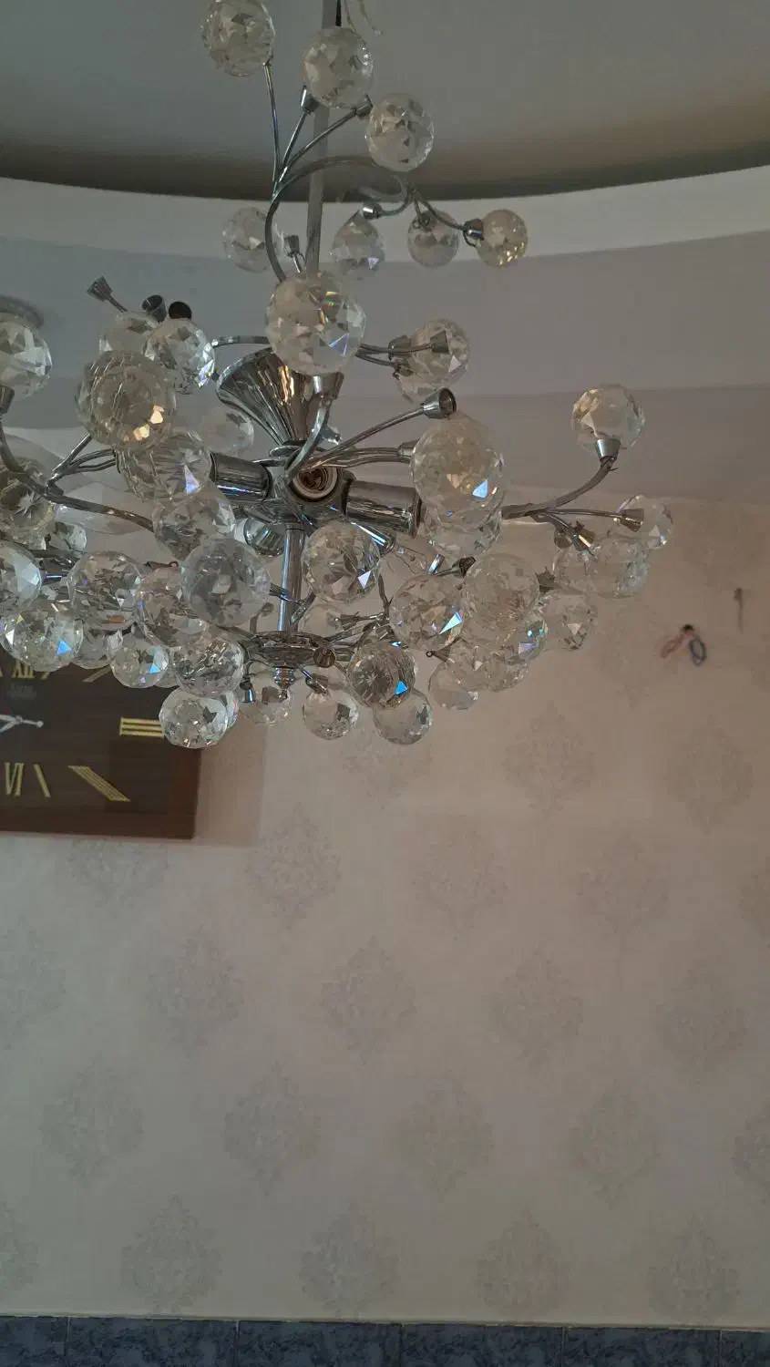 لوستر|لوستر و چراغ آویز|اراک, |دیوار