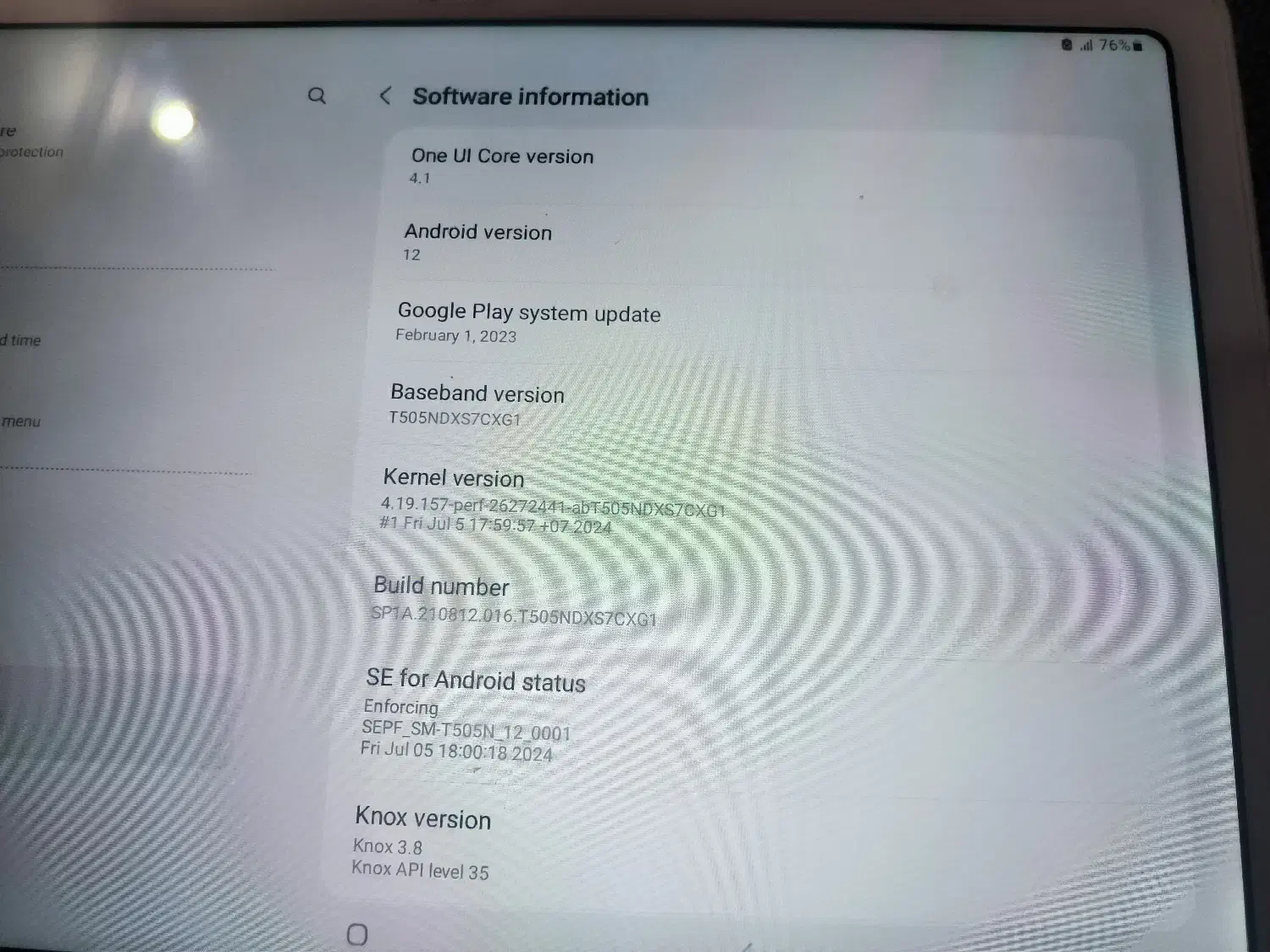 Samsung T505|تبلت|بابل, |دیوار