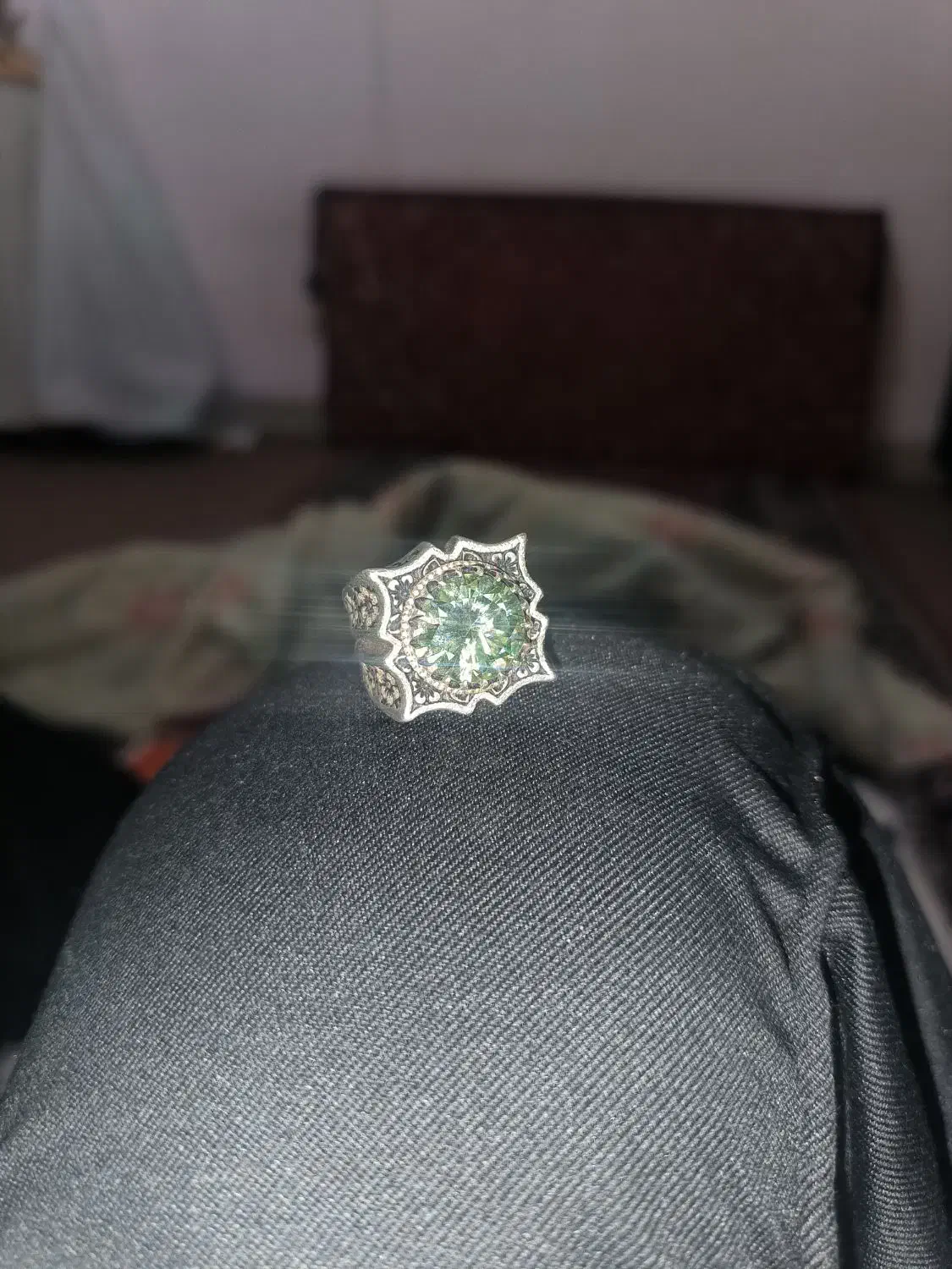 انگشتر مزنایت، درجه یک|جواهرات|نهاوند, |دیوار