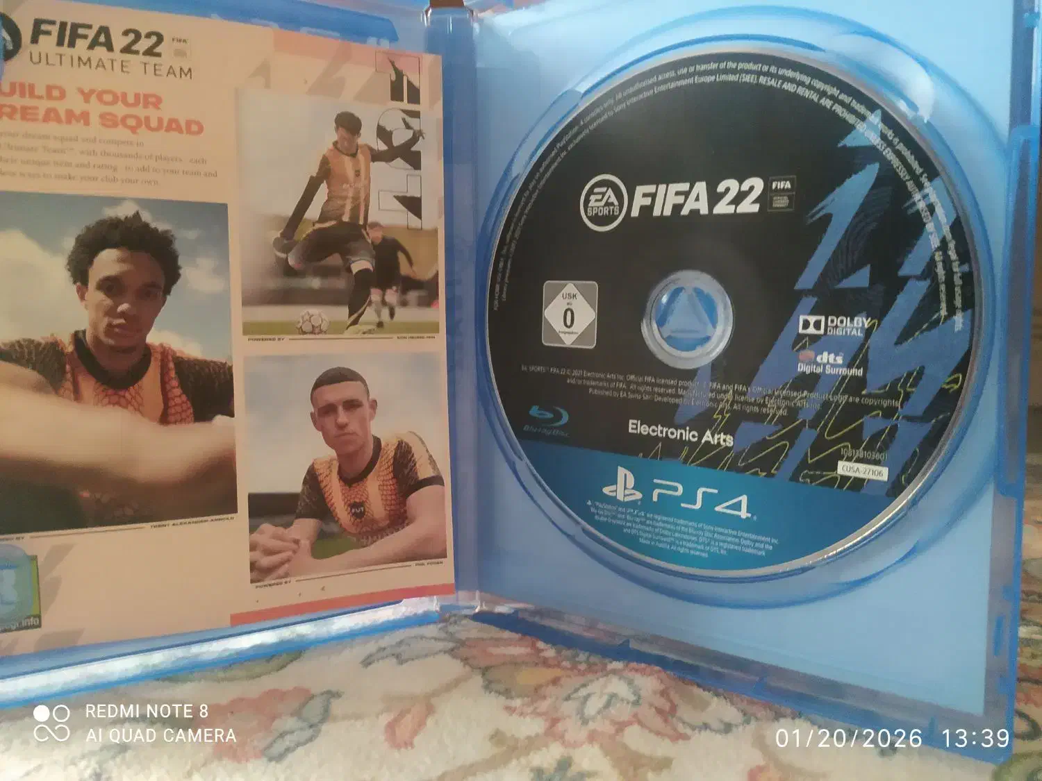 سی دی فیفا 22 ps4|کنسول، بازی ویدئویی و آنلاین|تهران, مهرآباد جنوبی|دیوار