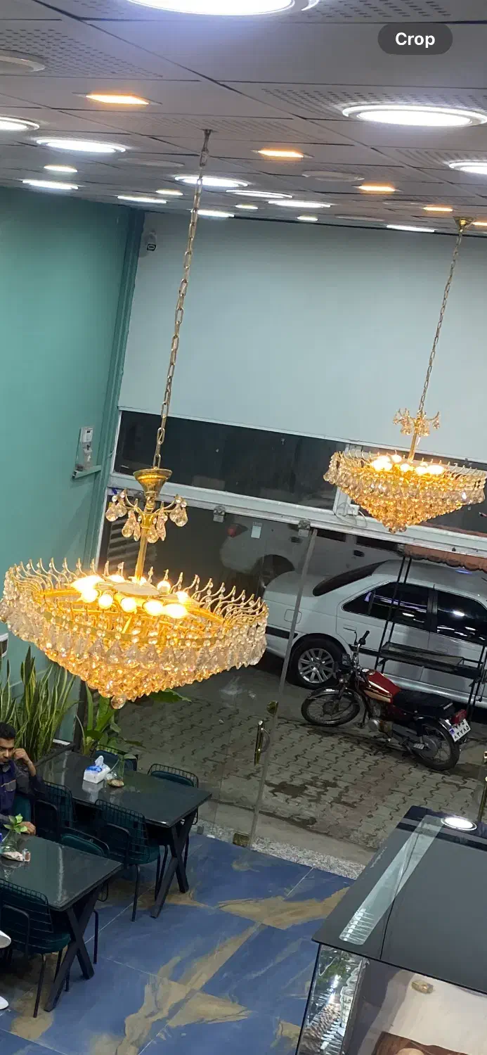 لوستر|لوستر و چراغ آویز|سبزوار, قصبه شرقی|دیوار