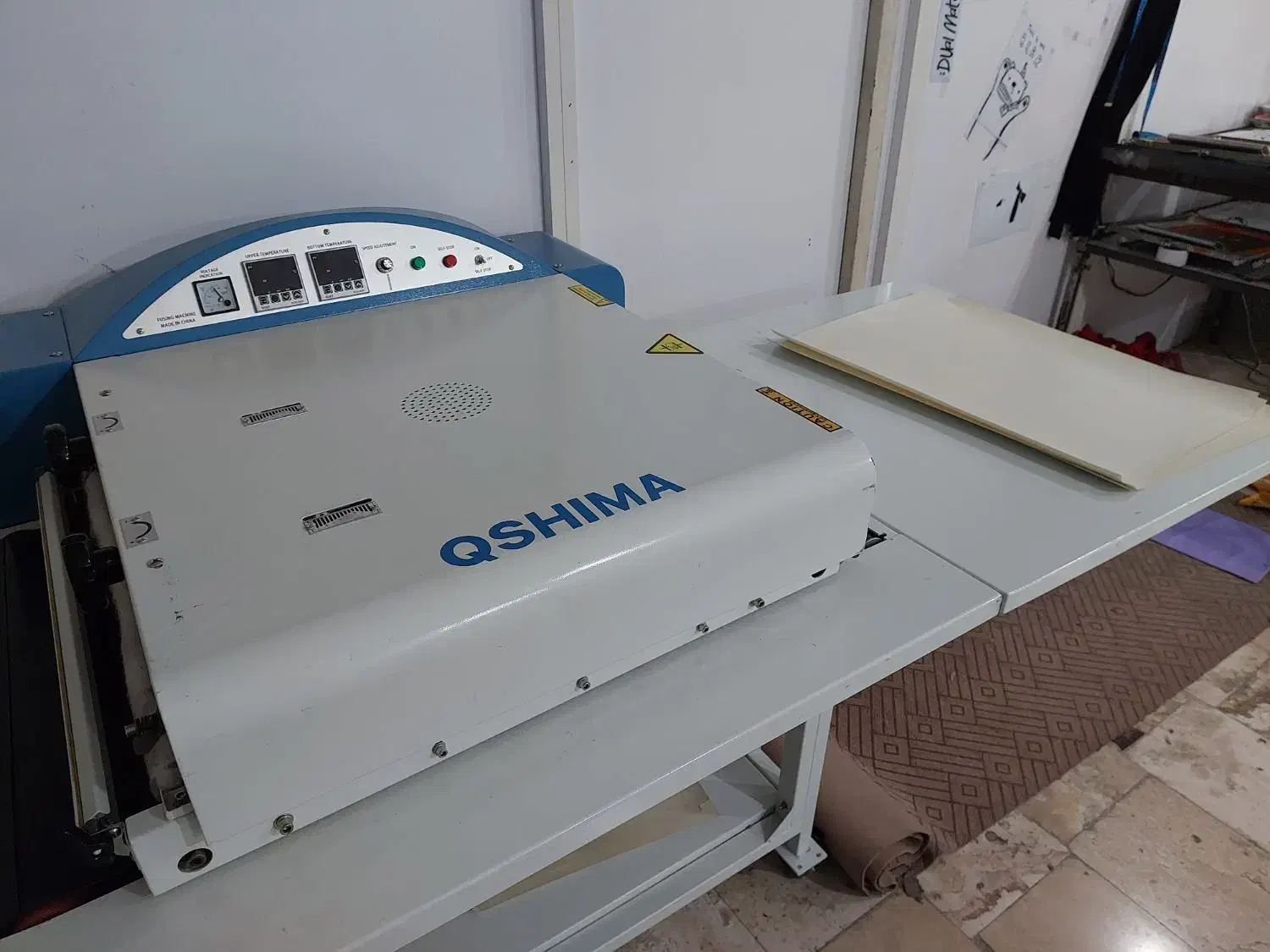 فیوزینگ چاپ سیلک عرض ۶۰ در حد نو|ماشین‌آلات صنعتی|ری, علایین|دیوار