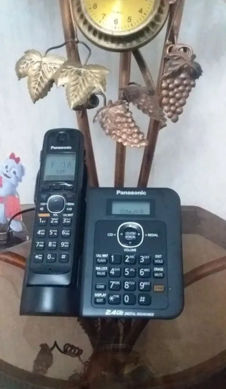 تلفن بیسیم پاناسونیک Panasonic KX-TG3811BX ( نو )|تلفن رومیزی|کرج, باغستان|دیوار