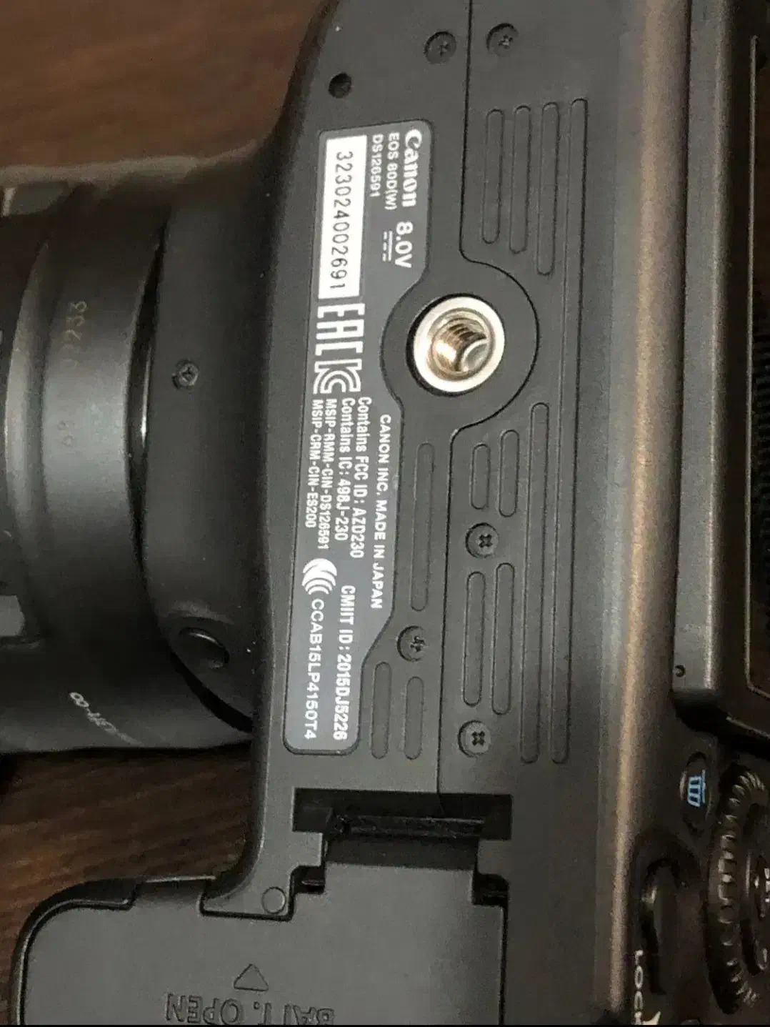 کنون 80d در حد آکبند|دوربین عکاسی و فیلم‌برداری|بندرعباس, |دیوار