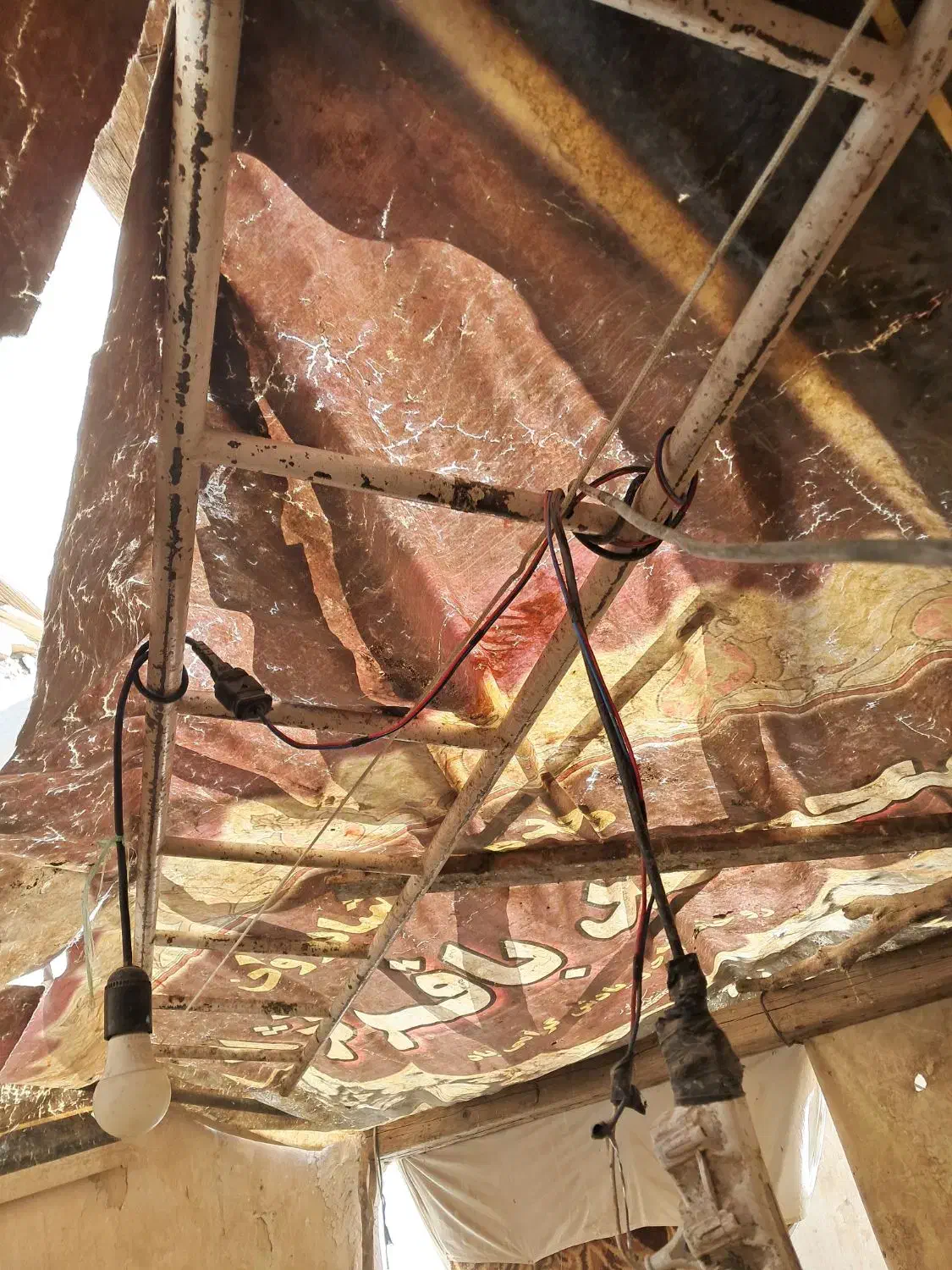 نردبان ۳ونیم متری لوله گاز درست شده|مصالح و تجهیزات ساختمان|خرمآباد, |دیوار