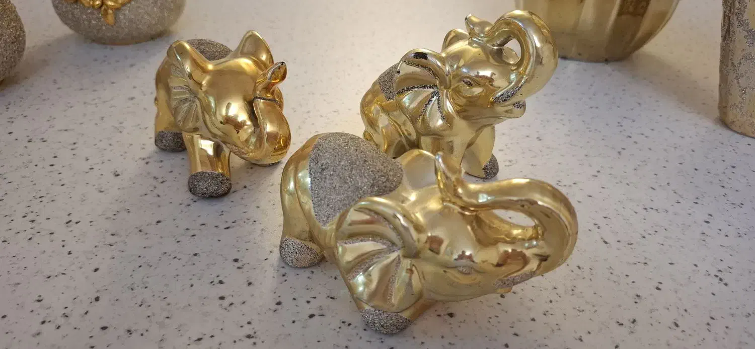 دکوری طلایی|مجسمه، تندیس، ماکت|کرج, کمال‌شهر|دیوار