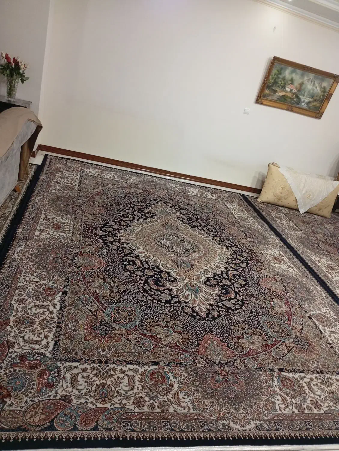 ۲تخته فرش ۱۲متری نو نو|فرش|بهارستان, |دیوار