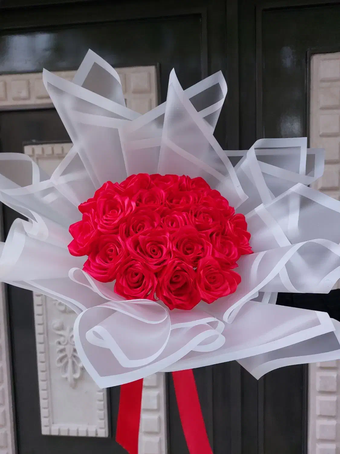 20شاخه کاغذدوبل جذاب|گل مصنوعی|قوچان, |دیوار