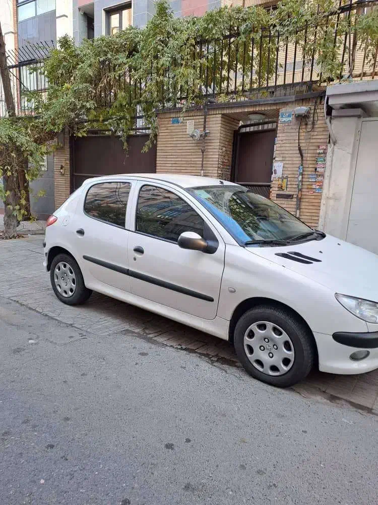 پژو206 تیپ 2 آخر 95|خودرو سواری و وانت|تهران, صادقیه|دیوار