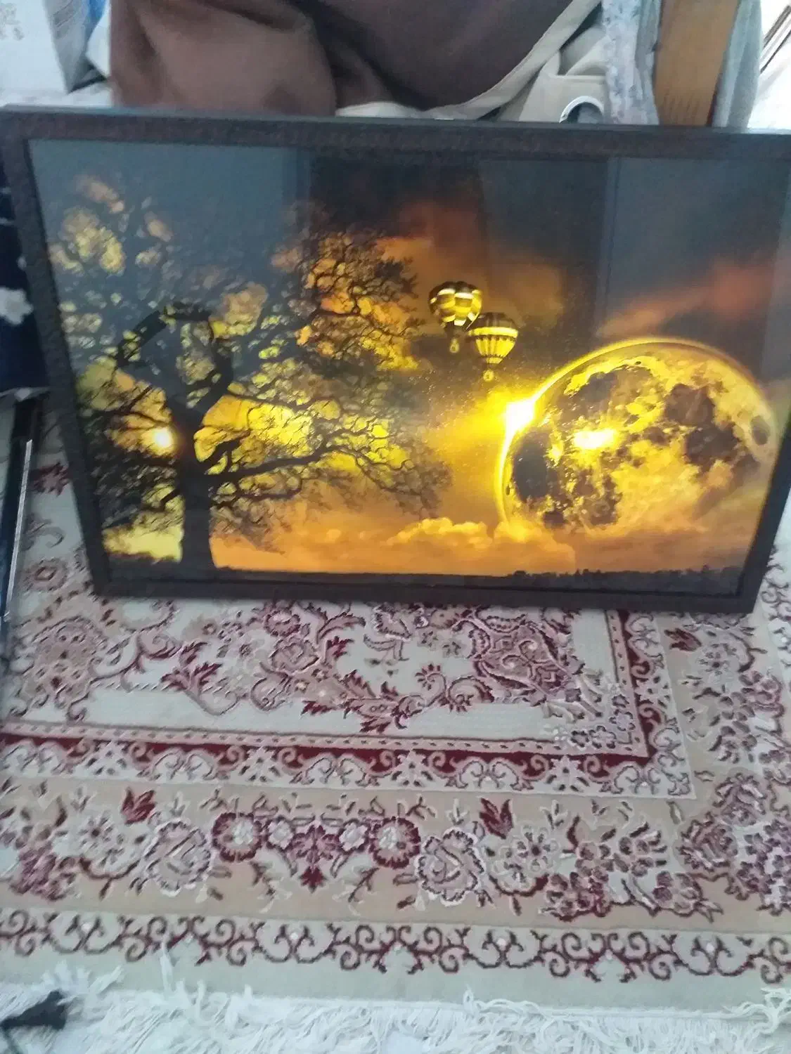 تابلو چراغ دار|تابلو، نقاشی، عکس|پردیس, فاز ۳|دیوار