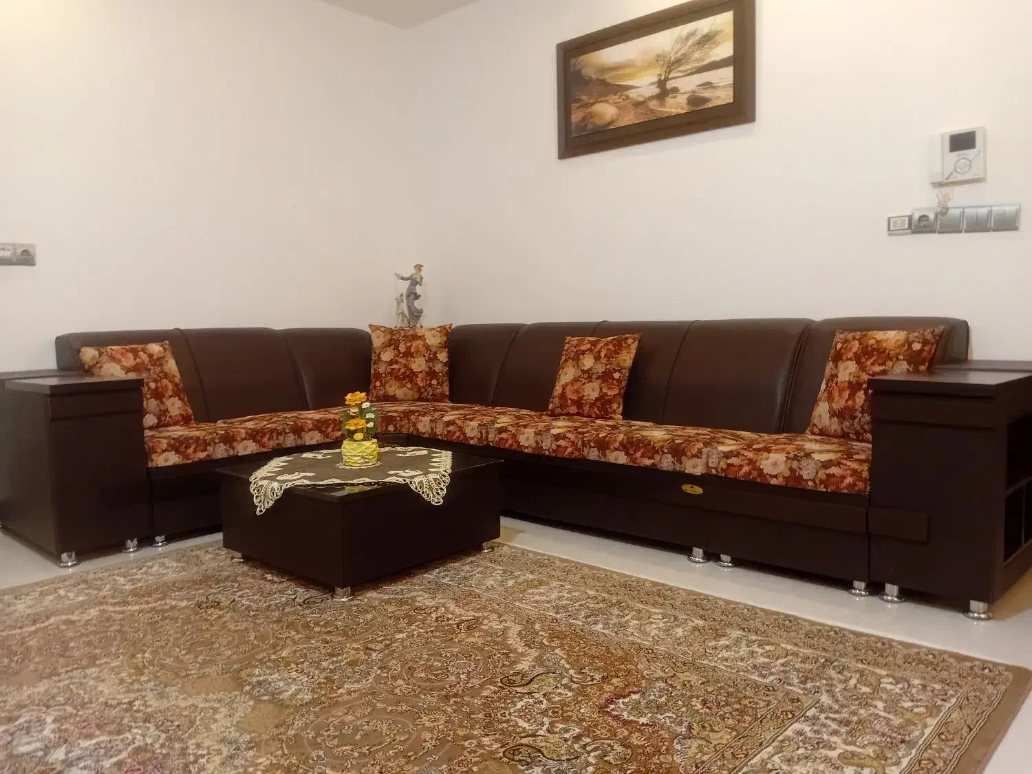 مبل ال و جلو مبلی|مبلمان خانگی و میز عسلی|محمدیه-قزوین, |دیوار