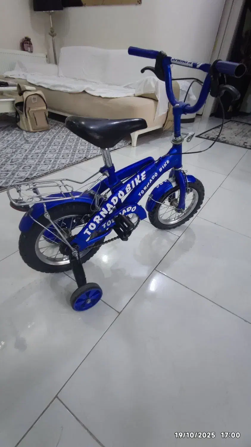 دوچرخه بچه گانه تورنادو سایز 12|دوچرخه، اسکیت، اسکوتر|کرج, باغستان|دیوار