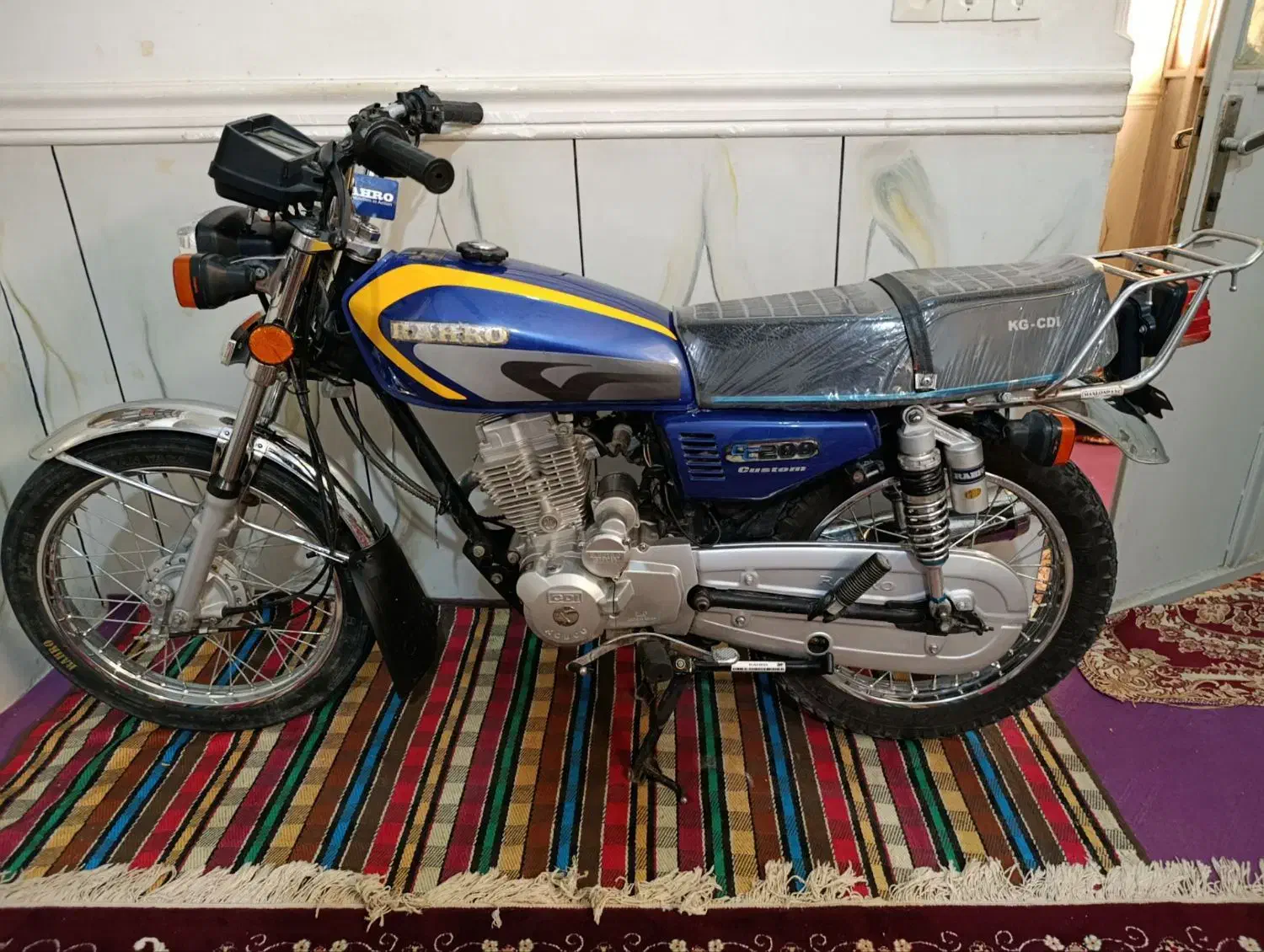 200رهرو مدل 95 فابریک|موتورسیکلت|آبپخش, |دیوار