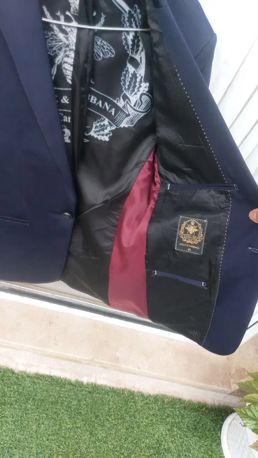 تک کت جنس ساتن سایز 48|لباس|رشت, هلال احمر|دیوار