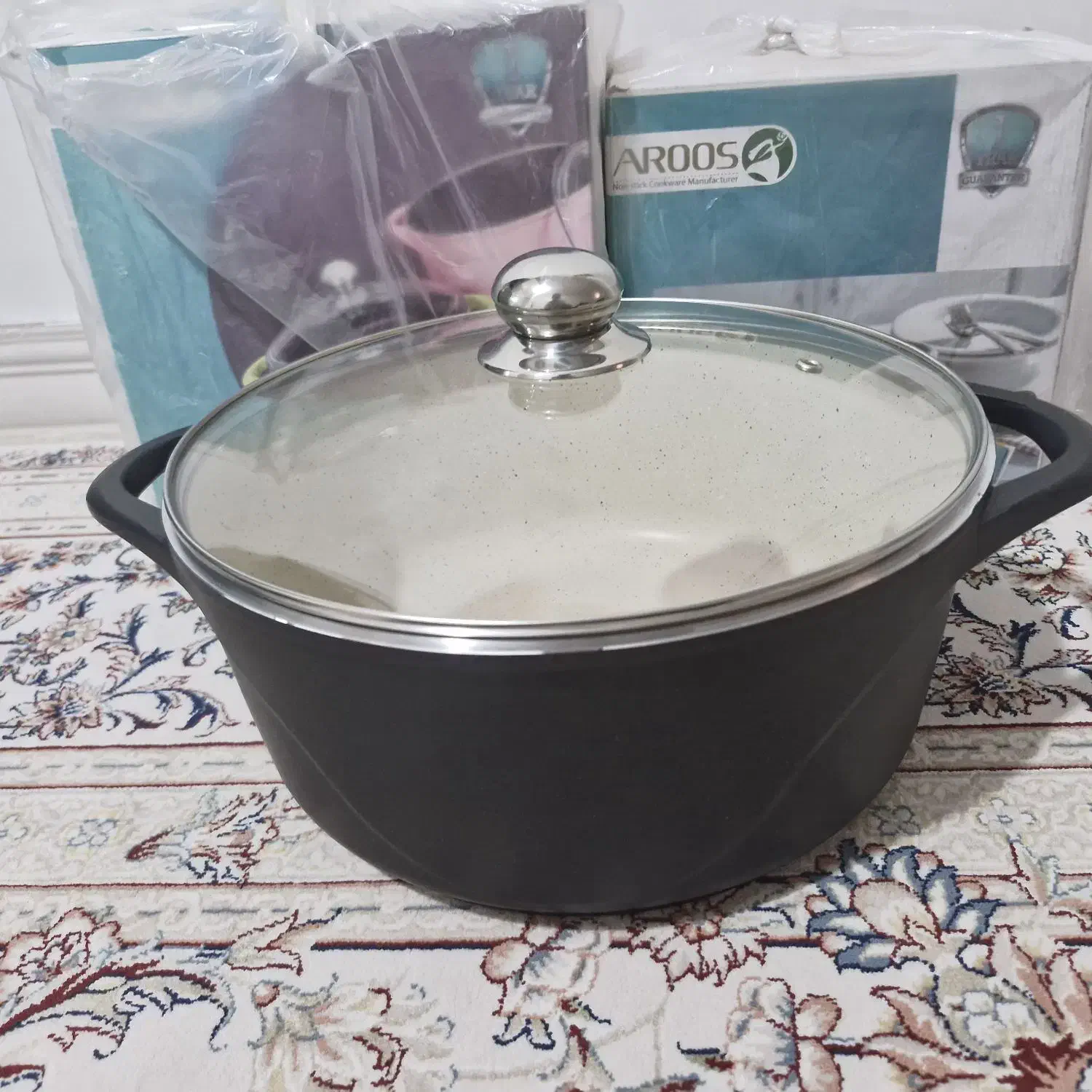 قابلمه و ارکوپال و زودپز دو قلو نو مناسب جهیزیه|ظروف سرو و پذیرایی|پاکدشت, پاکدشت (مامازند)|دیوار