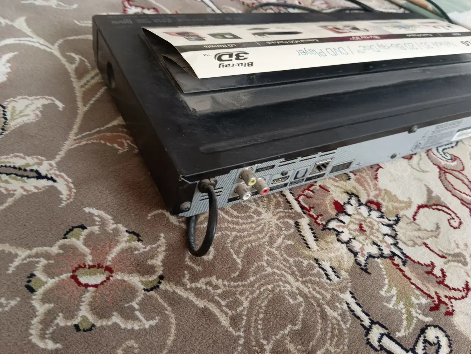 دستگاه ویدئو پلیر/DVD player  سه بعدی|پخش‌کننده DVD و ویدیو|نیشابور, شهرک قدس|دیوار