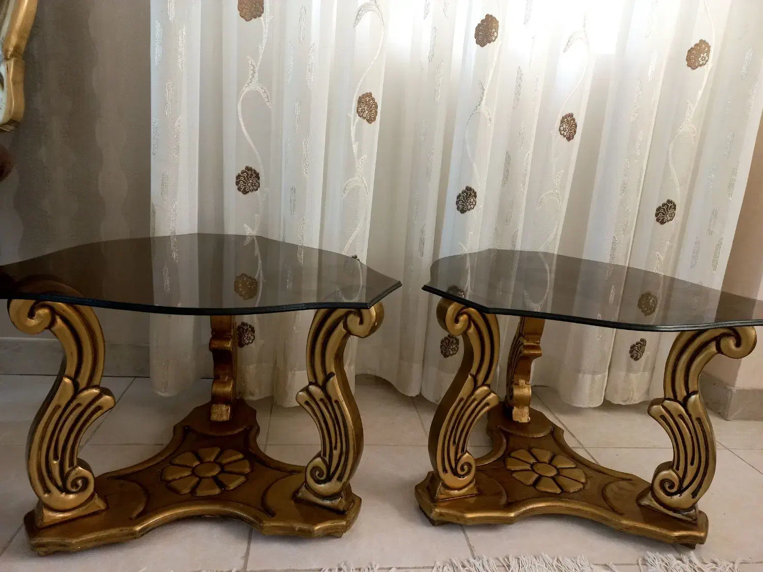 ۳عدد میز مبل سلطنتی|مبلمان خانگی و میز عسلی|قوچان, |دیوار