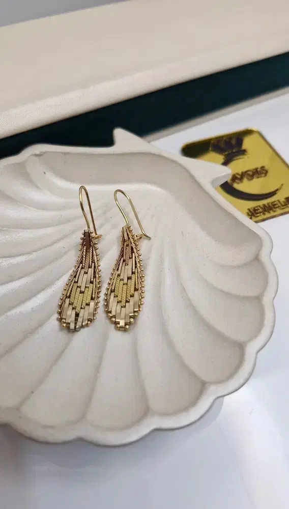 گوشواره های ۳ درصدی|جواهرات|تبریز, |دیوار