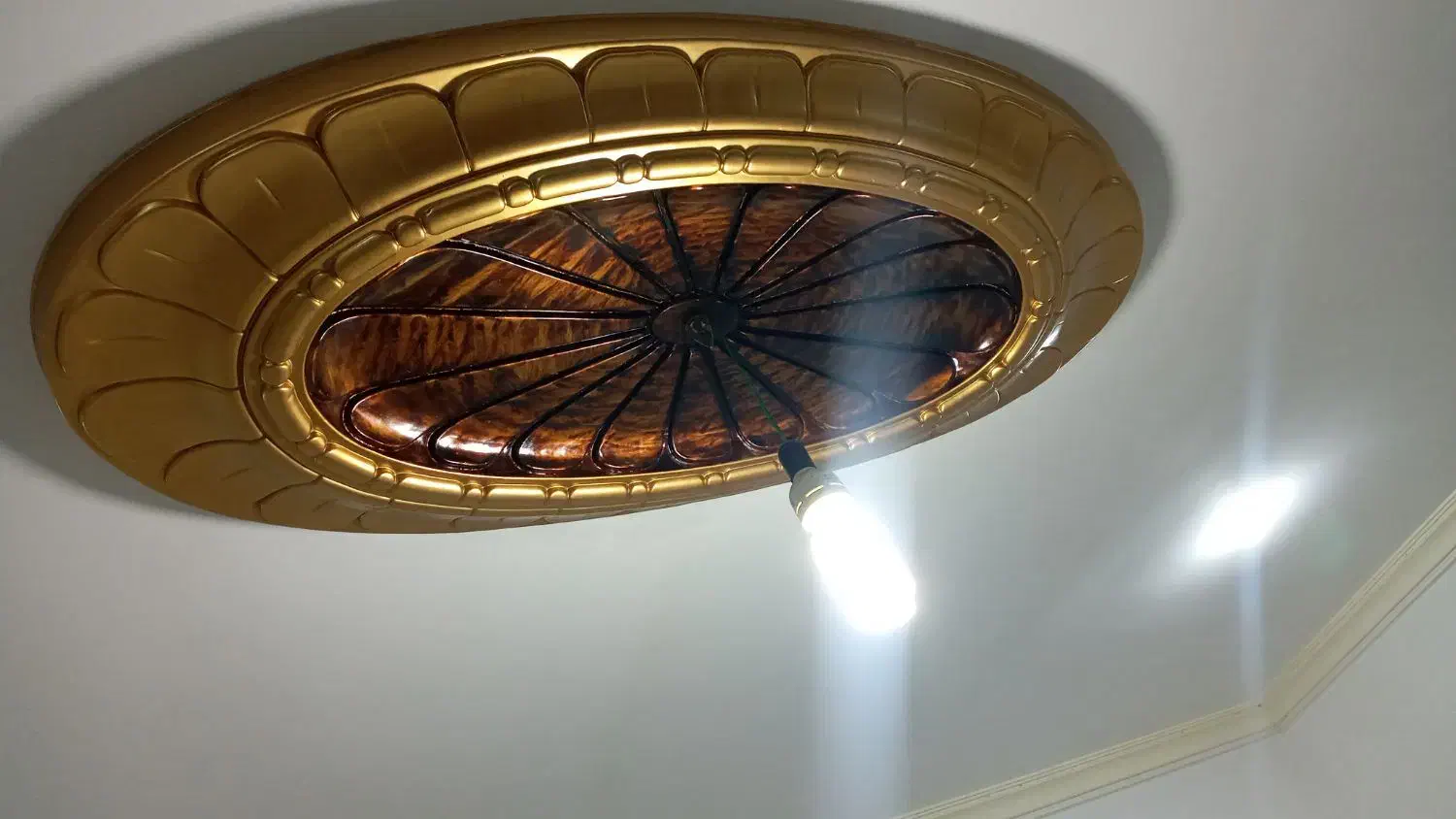 لوستر و گچبری آماده پلاستیک فشرده|لوستر و چراغ آویز|بیرجند, |دیوار