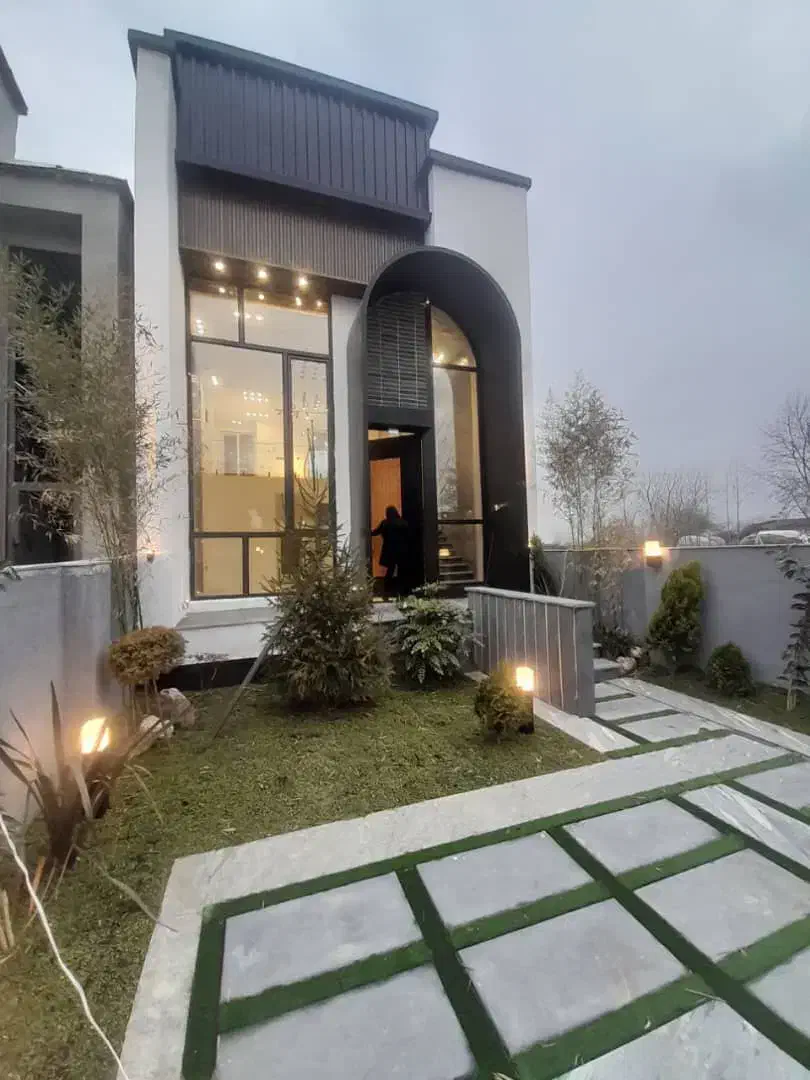 دوبلکس تمام شیشه/نما مدرنیته شمال|فروش خانه و ویلا|هشتگرد, شهرک جهان ویلا (درخشانیه)|دیوار