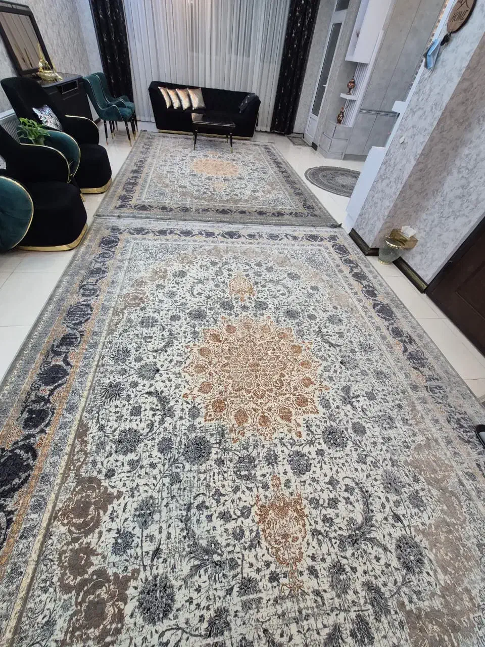 دو تخته فرش دوازده متری|فرش|نجف‌آباد, کهریزسنگ|دیوار