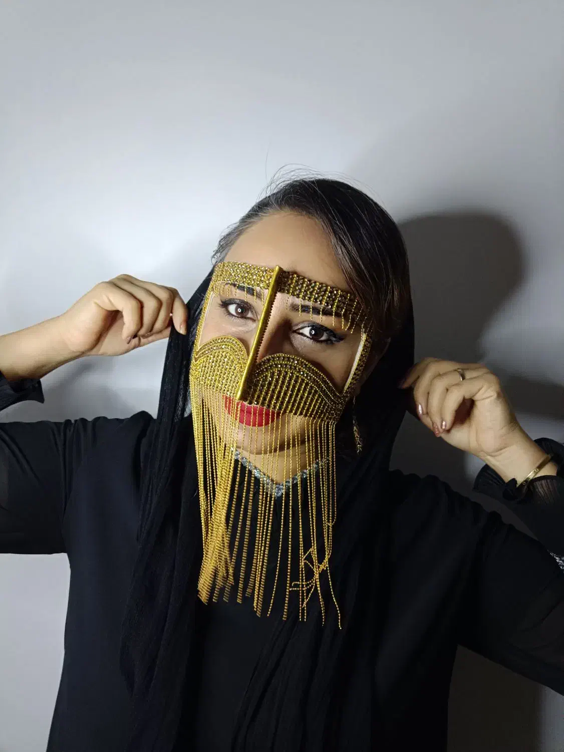 برقع بندری روبنده نقاب|زیورآلات و اکسسوری|شیراز, درکی|دیوار