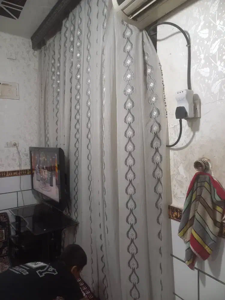 پرده روفرشی|روفرشی|اهواز, حصیرآباد|دیوار