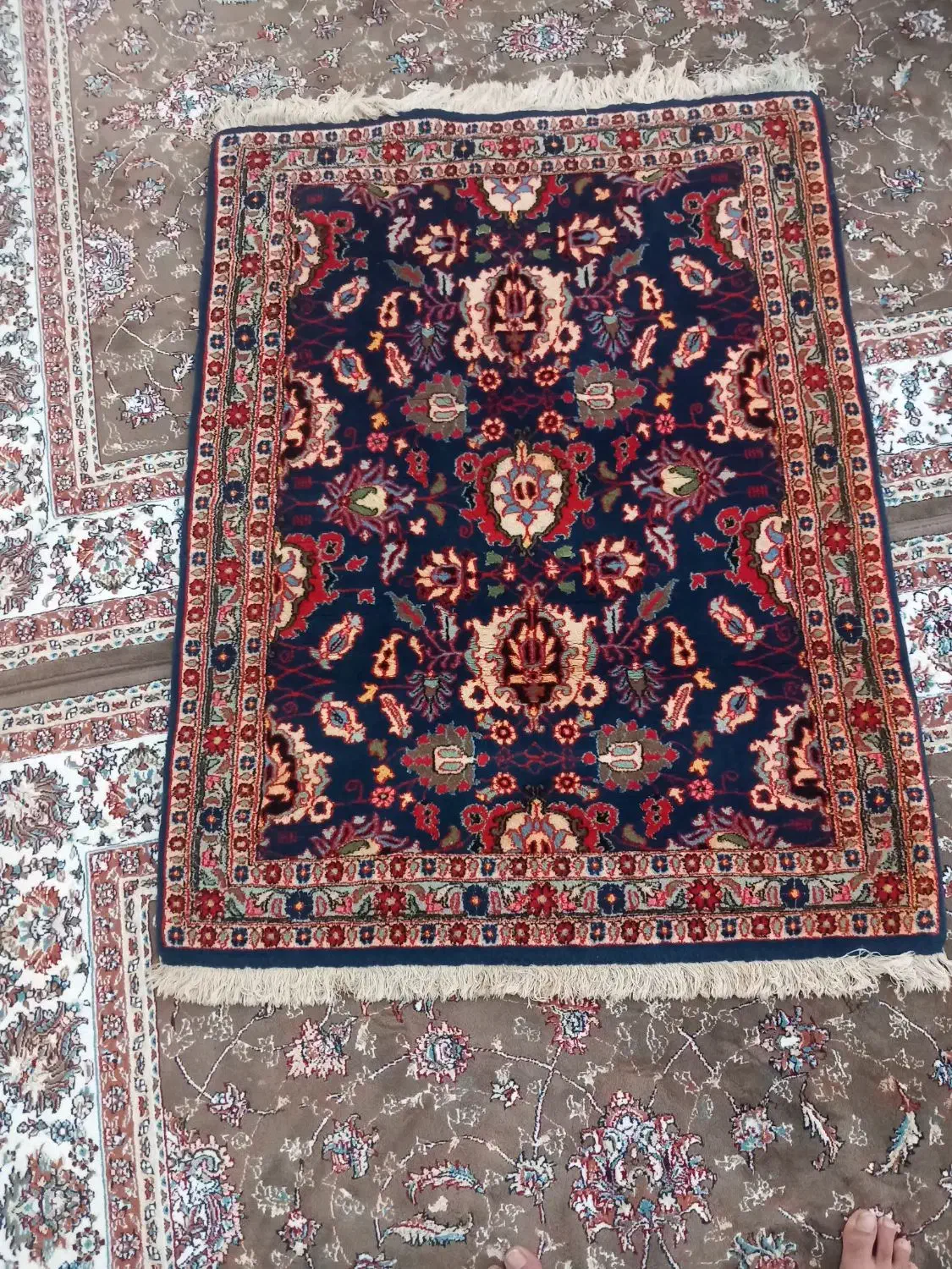 فرش دستباف ساروق اراک|فرش|نورآباد, |دیوار