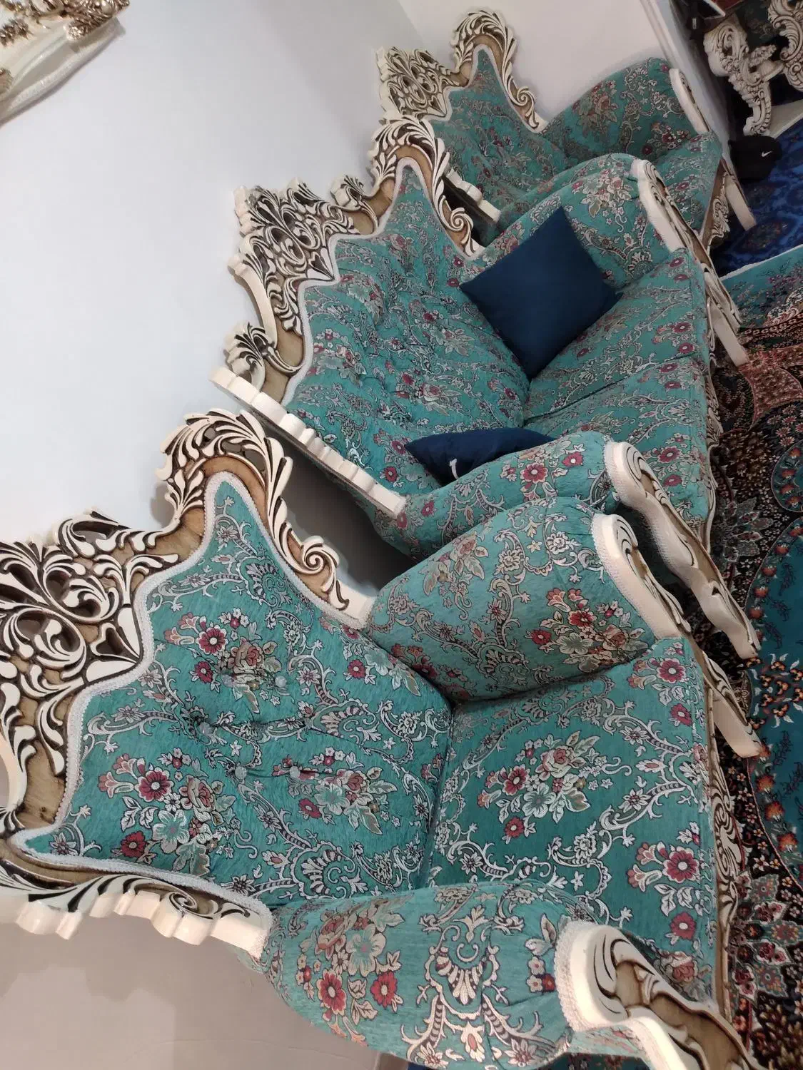 مبل سلطنتی|مبلمان خانگی و میز عسلی|قزوین, |دیوار