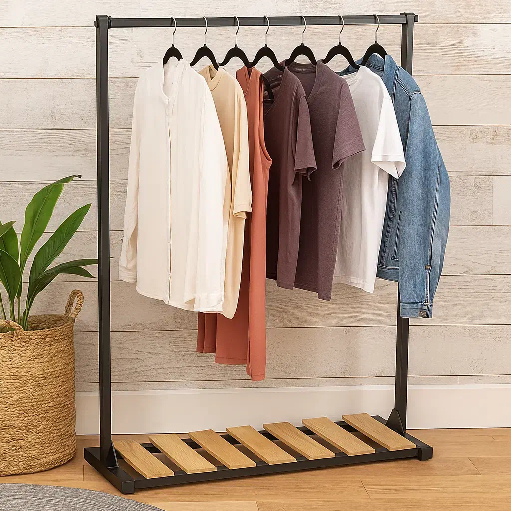 رگال لباس چوب و فلز،مستقیم از تولیدی|جاکفشی، کمد، دراور|تبریز, |دیوار