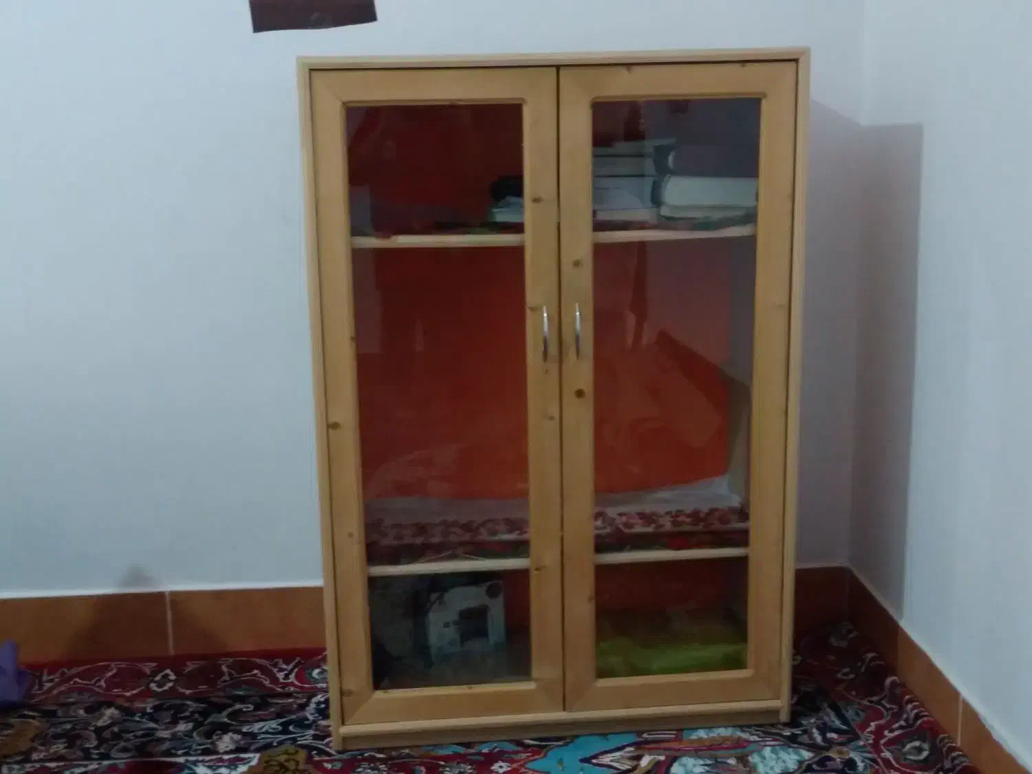 کتابخانه|کتابخانه، شلف، قفسه‌های دیواری|خرم‌آباد, |دیوار